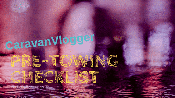 Pre towing checklist