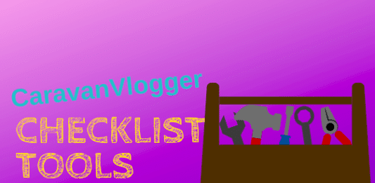Caravanning checklists toolsd