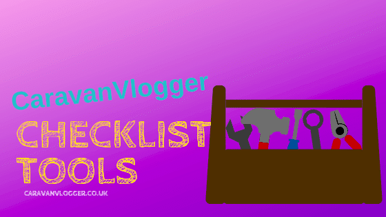 Caravanning checklists toolsd