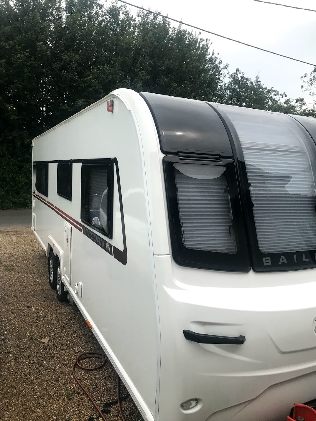Clean caravan