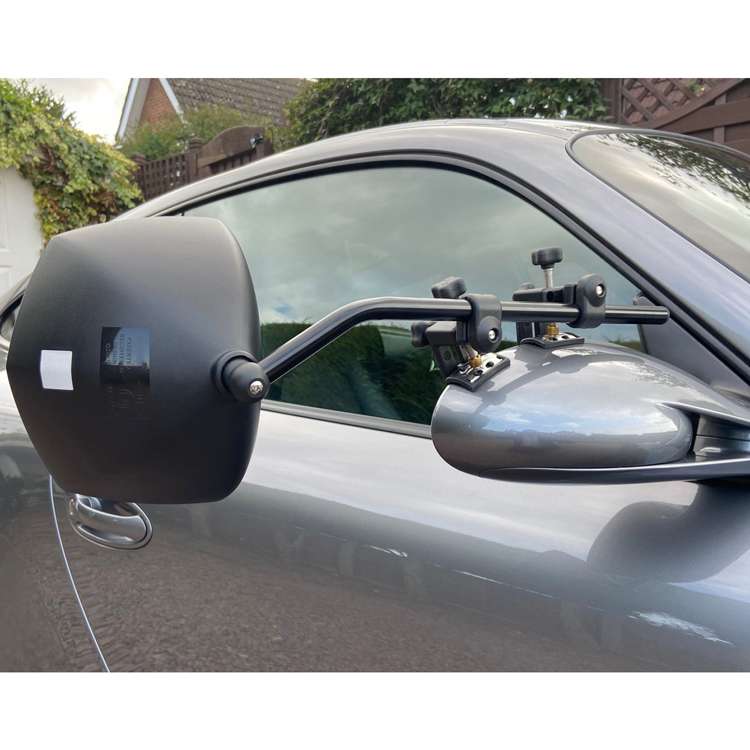 Milenco Caravan Towing Mirrors Including Milenco Aero 4  towing mirrors