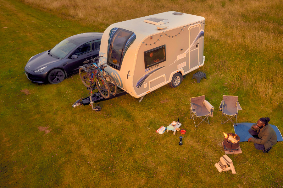 Discovery II Range Campsite